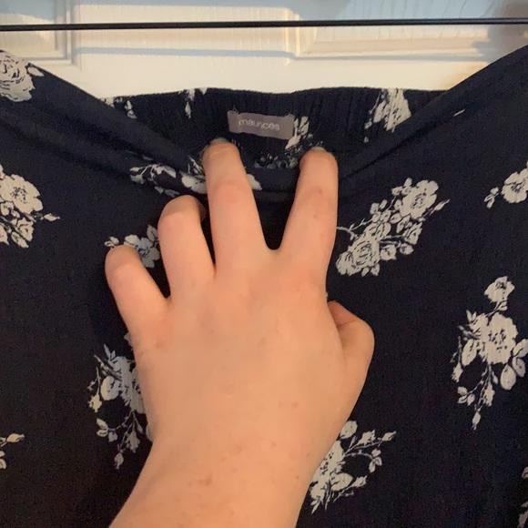 💜 2/25 High Low Floral Maxi Skirt - Picture 5 of 6